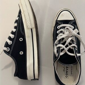 Converse Kids Black and White Sneakers